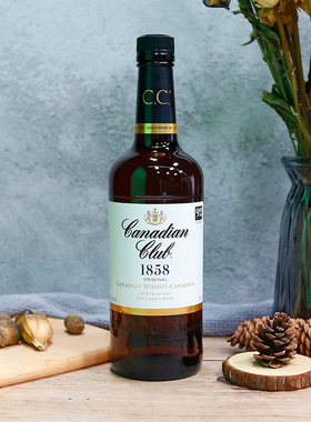 加拿大俱乐部威士忌Canadian Club鸡尾酒基酒原装进口洋酒750ml