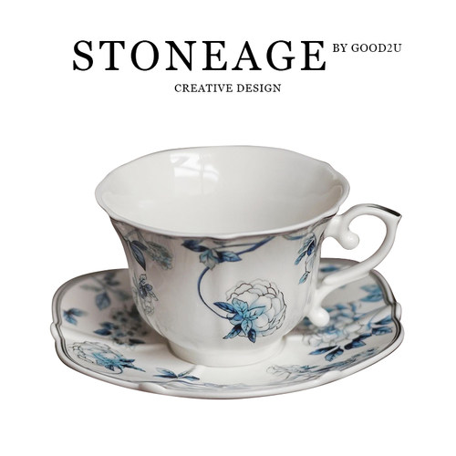 咖啡杯子中古法式高颜值新款下午茶餐具拿铁拉花浓缩冰美式