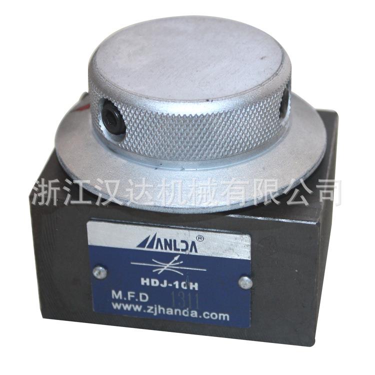 浙江厂家供应液压阀 HD系列锯床节流阀 HDJ-10H合济节流阀