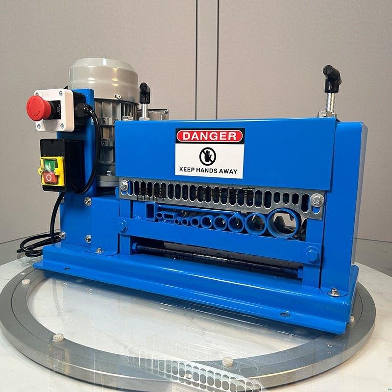 奇精剥线机220V电动全自动废旧电线电缆去皮削皮开皮工具拨皮