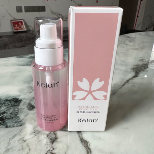kelan 科兰柔丝焕发精油秀发如丝般顺滑自然营养柔顺亮泽改善毛躁