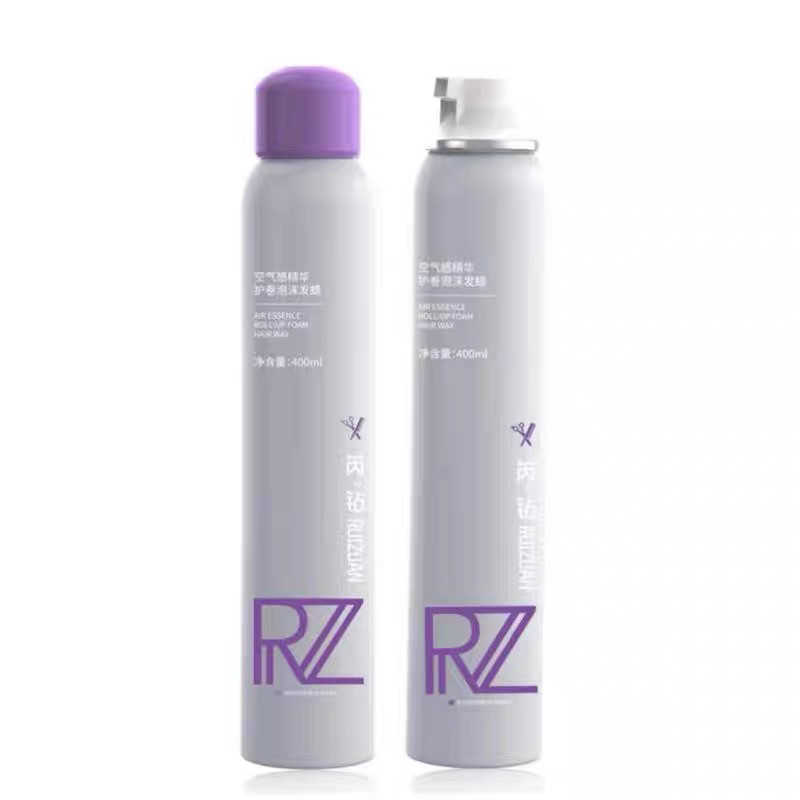 芮钻泡沫发蜡保湿定型卷发摩丝持久清爽自然蓬松强力造型喷雾发胶