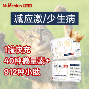 曼赤肯营养液宠物营养补充剂提升免疫力猫狗病期术后重症康复罐头