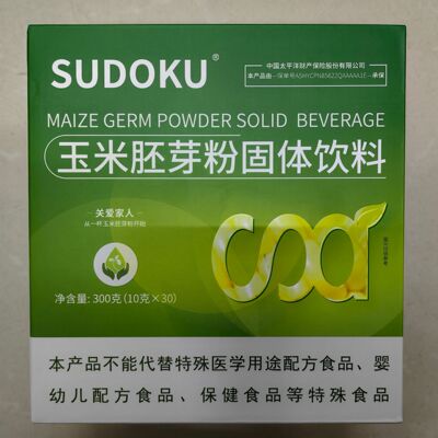 SUDOKU玉米胚芽粉固体饮料仙逆龄粉辽宁本溪未来生物微商新款