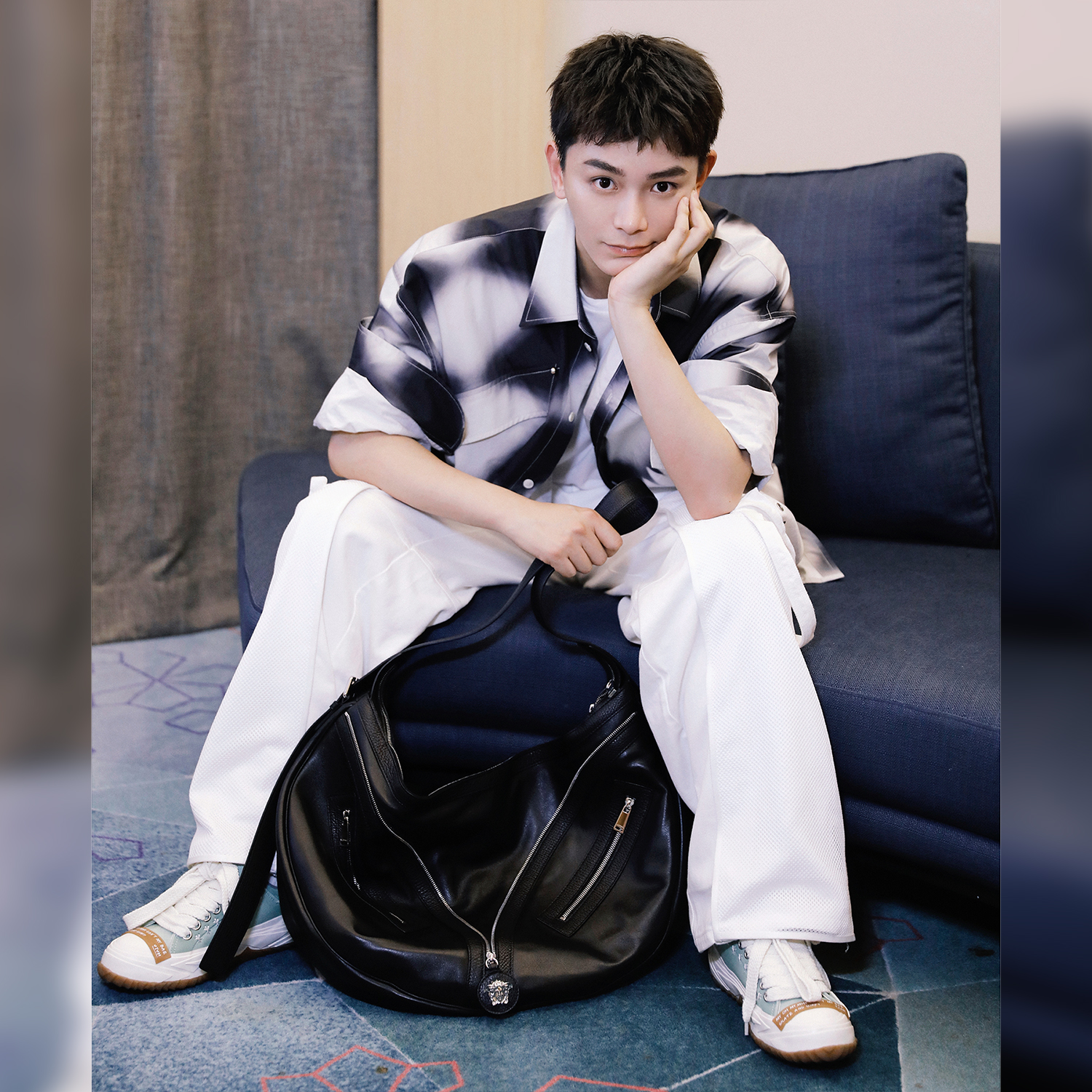 VTVN明星同款经典厚底帆布鞋小众设计休闲男女滑板鞋潮鞋