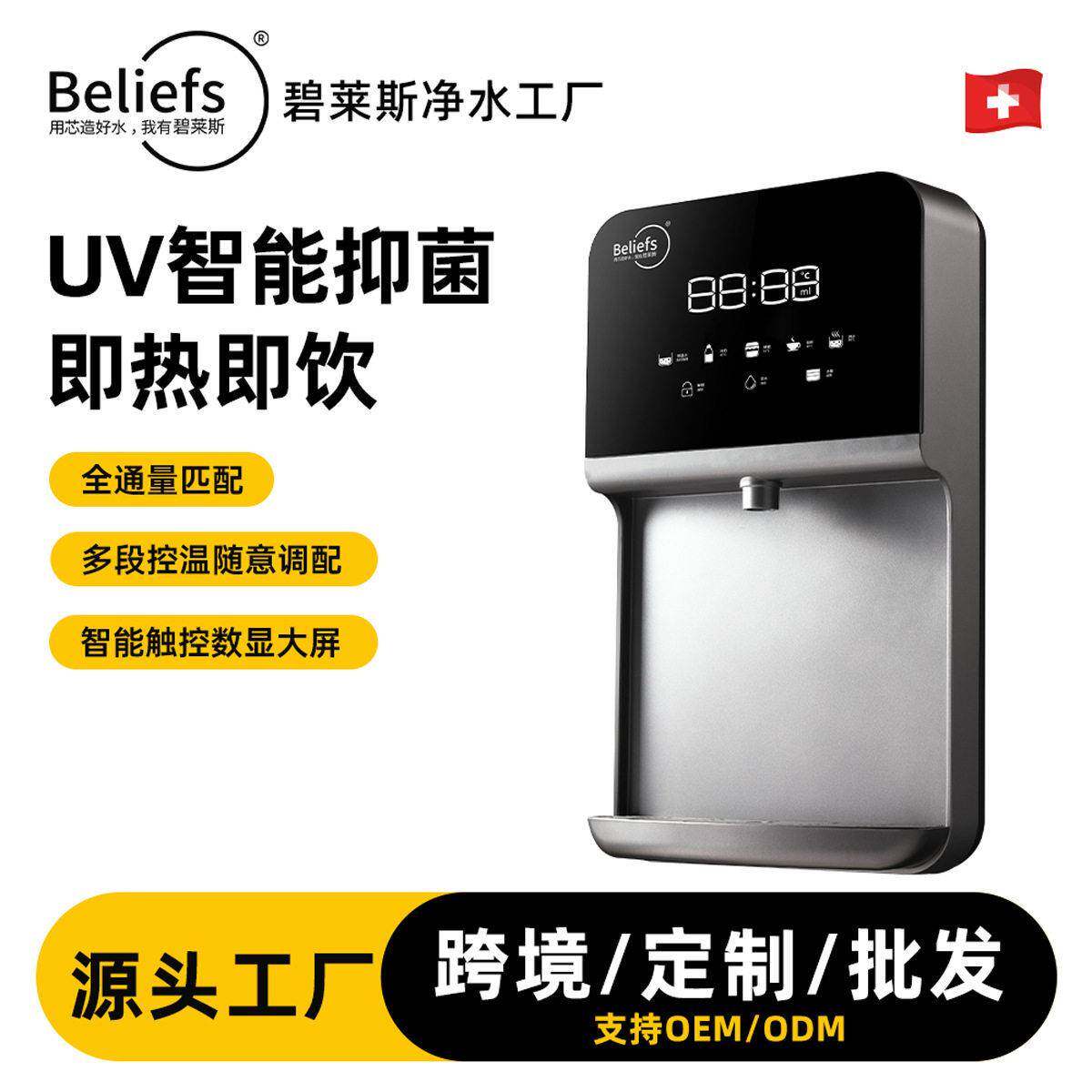 净水器家用即热式管线机小型智能饮水机调温直饮挂壁式速热饮水机