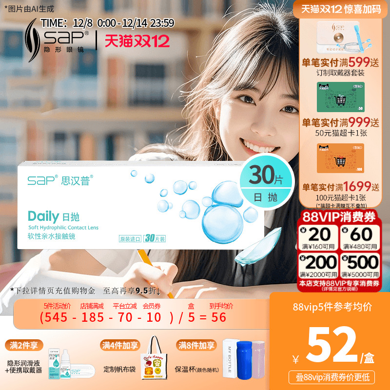 水润高清 初戴优选