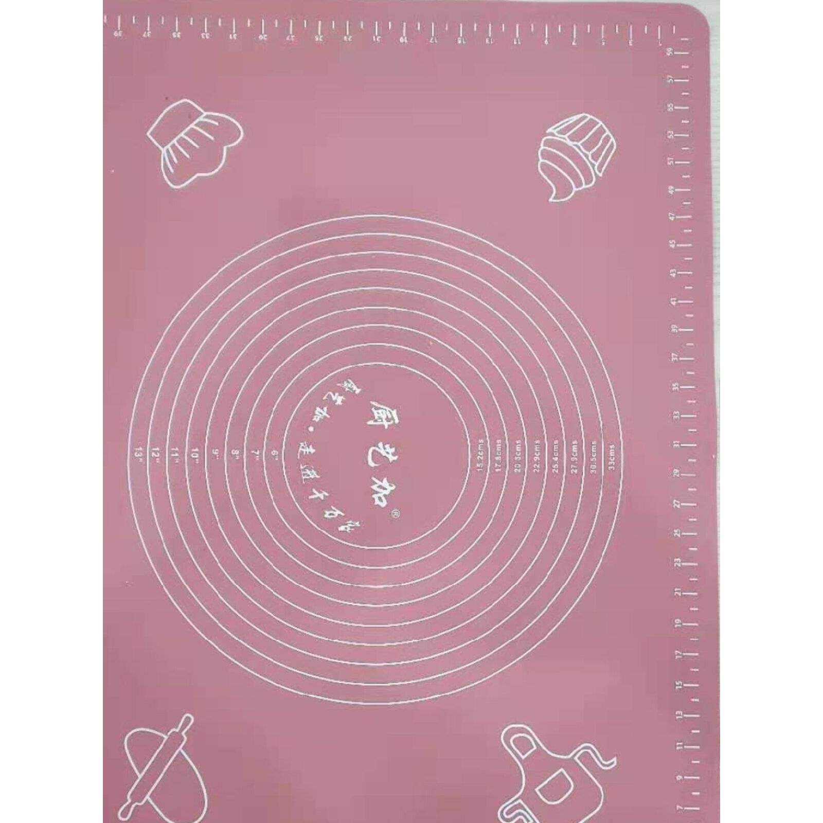 厨艺加加厚烘焙厨房用品擀面垫子面包工具硅胶揉面垫65*45027