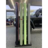 竖插式 汽车改色膜展架8孔车膜车衣架双层膜架隐形车衣架贴膜工具