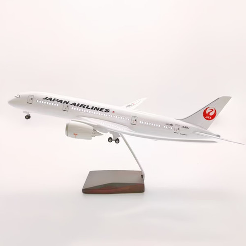 日本航空飞机模型合金仿真客机摆件礼品拼装 787波音客机模型收藏