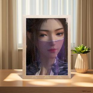 凡人修仙传拼图周边积木相框桌面摆件饰品解压送朋友生日礼物创意