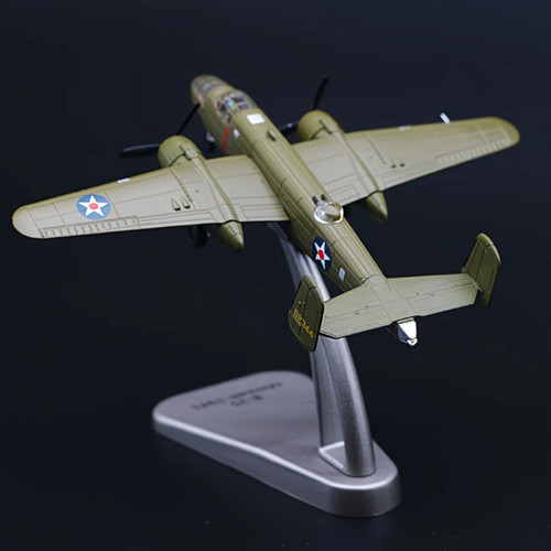 b29轰炸机模型合金B-29轰炸机飞机模型1比144B-25米切尔轰炸机飞