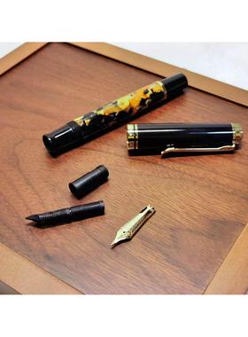 ADMOK简800乌施密特笔尖BOCK6号尖活塞上墨礼品钢笔国产鸟