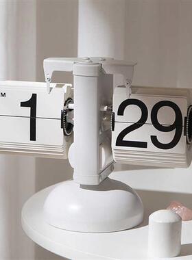 日历摆件办公室桌面时钟餐边柜电视柜酒柜玄关软装家居创意装饰品