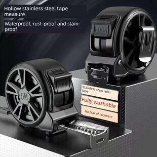 高档卷尺精准5米不锈钢盒尺米尺防水耐用加厚高耐磨防摔卷尺
