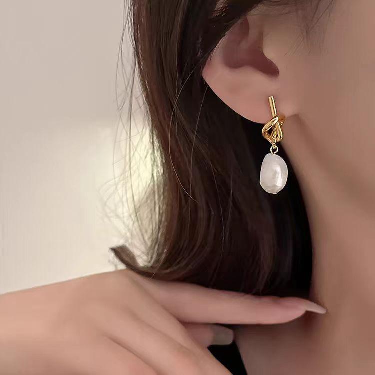 法式复古耳环女高端年新款