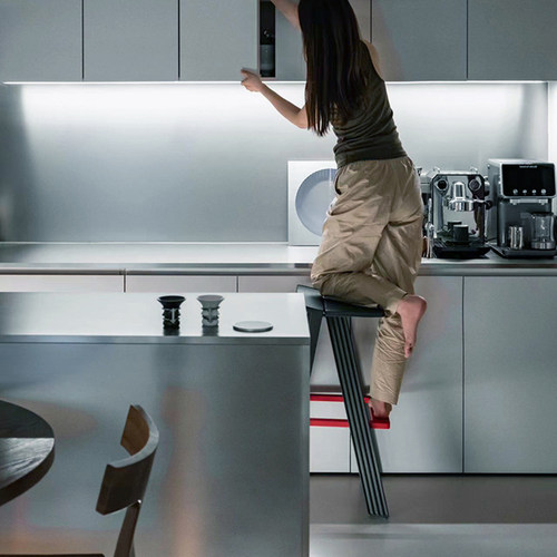 舍蔓金属岛台吧椅室内室外高脚凳