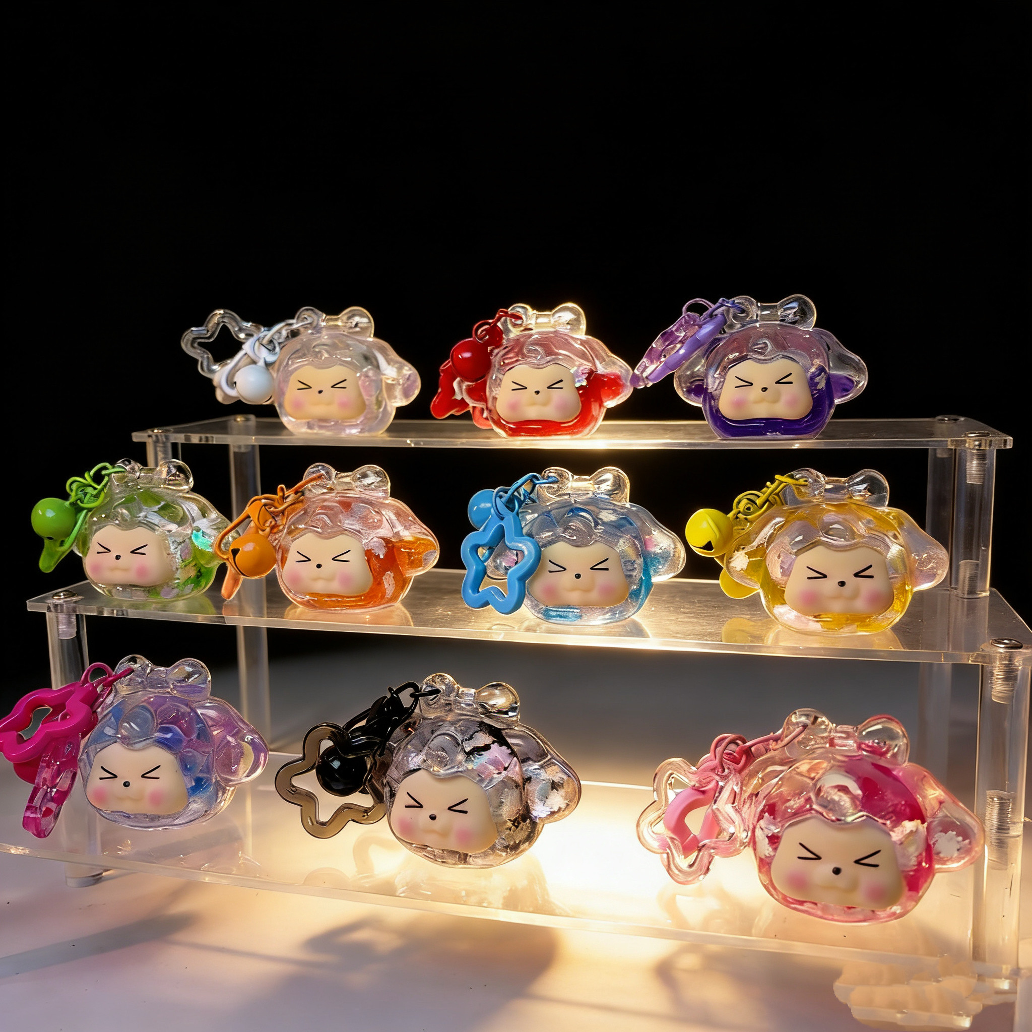 【个人单】【夜光小玉桂狗】10色居家办公室桌面摆件,家居饰品,流水摆件,淘宝优惠券,粉丝福利购,淘宝优惠卷