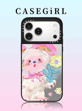 CASEGIRL联名Slowcoaster送你花花适用苹果17ProMax手机壳iPhone16pro相机按键14plus磁吸13可爱15por防摔11