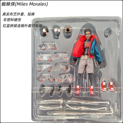 MAFEX 蜘蛛侠(Miles Morales) Renewal Ver 真衣服MAF107关节可动