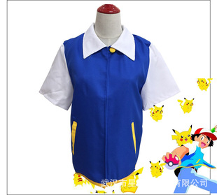 宠物小Cosplay宝贝小智儿童服装Cosplay外贸外套动漫