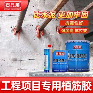 植筋胶建筑用螺栓直筋胶化学钢筋混凝土植筋胶重型膨胀螺丝超加固