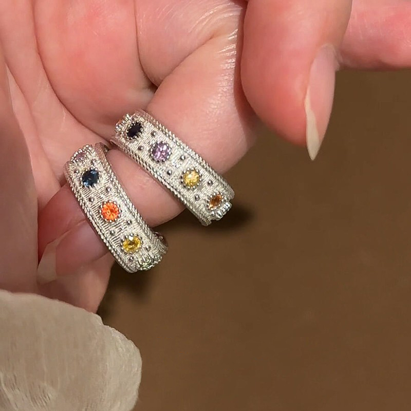 中古Vintage戒指女小众设计复古