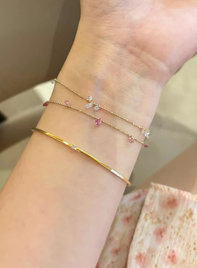 法式水滴手链女款轻奢高级感手饰