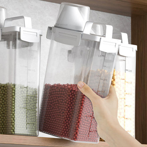 猫粮储存桶狗粮密封罐防潮宠物用品零食收纳盒真空猫咪储粮桶盒子