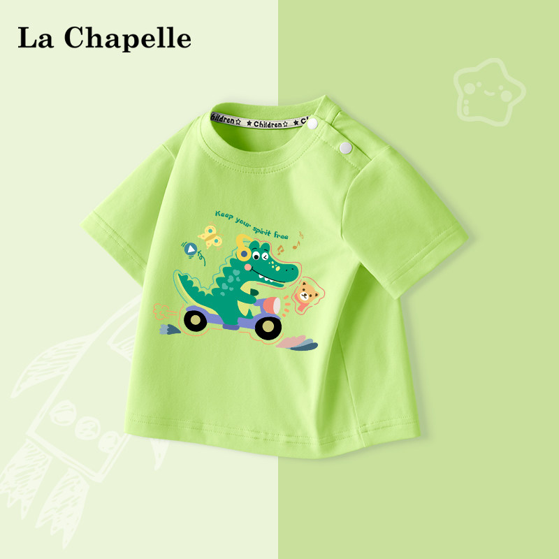 LcLaChapelle圆领休闲卡通短袖