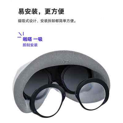 PICO4近视镜片磁吸防蓝光高清防护眼镜定制散光非球面neo4 VR镜片使用感如何?
