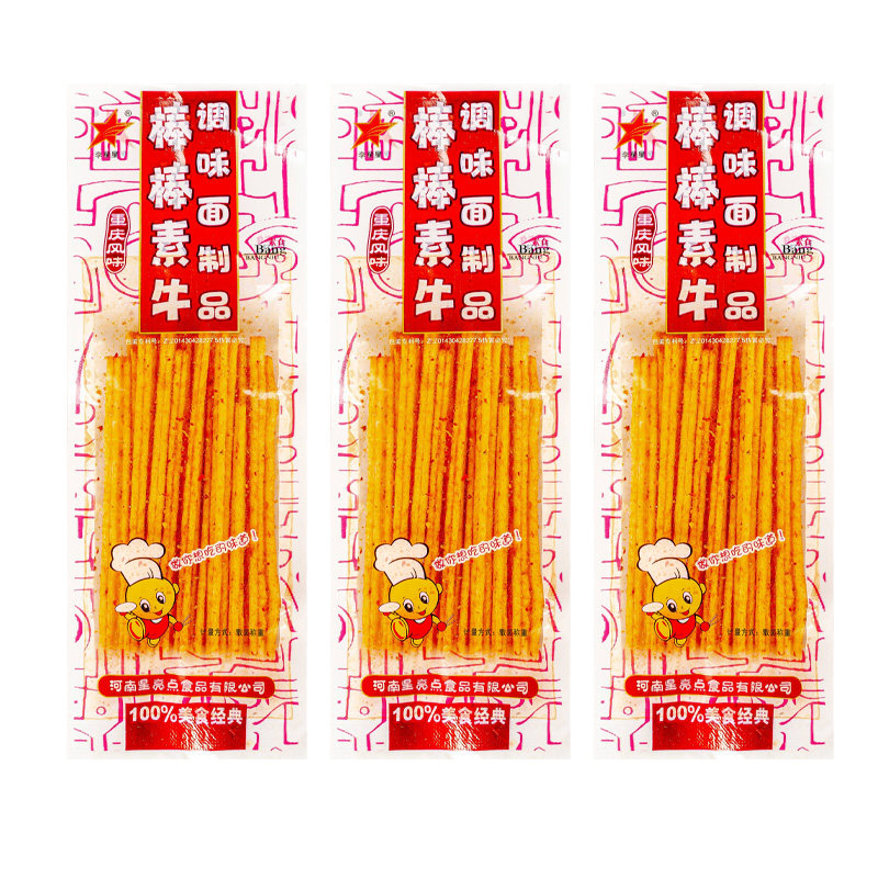 李星星棒棒牛辣条怀旧大辣棒面筋