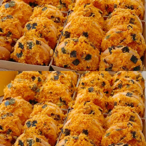 爆浆肉松小贝面包整箱