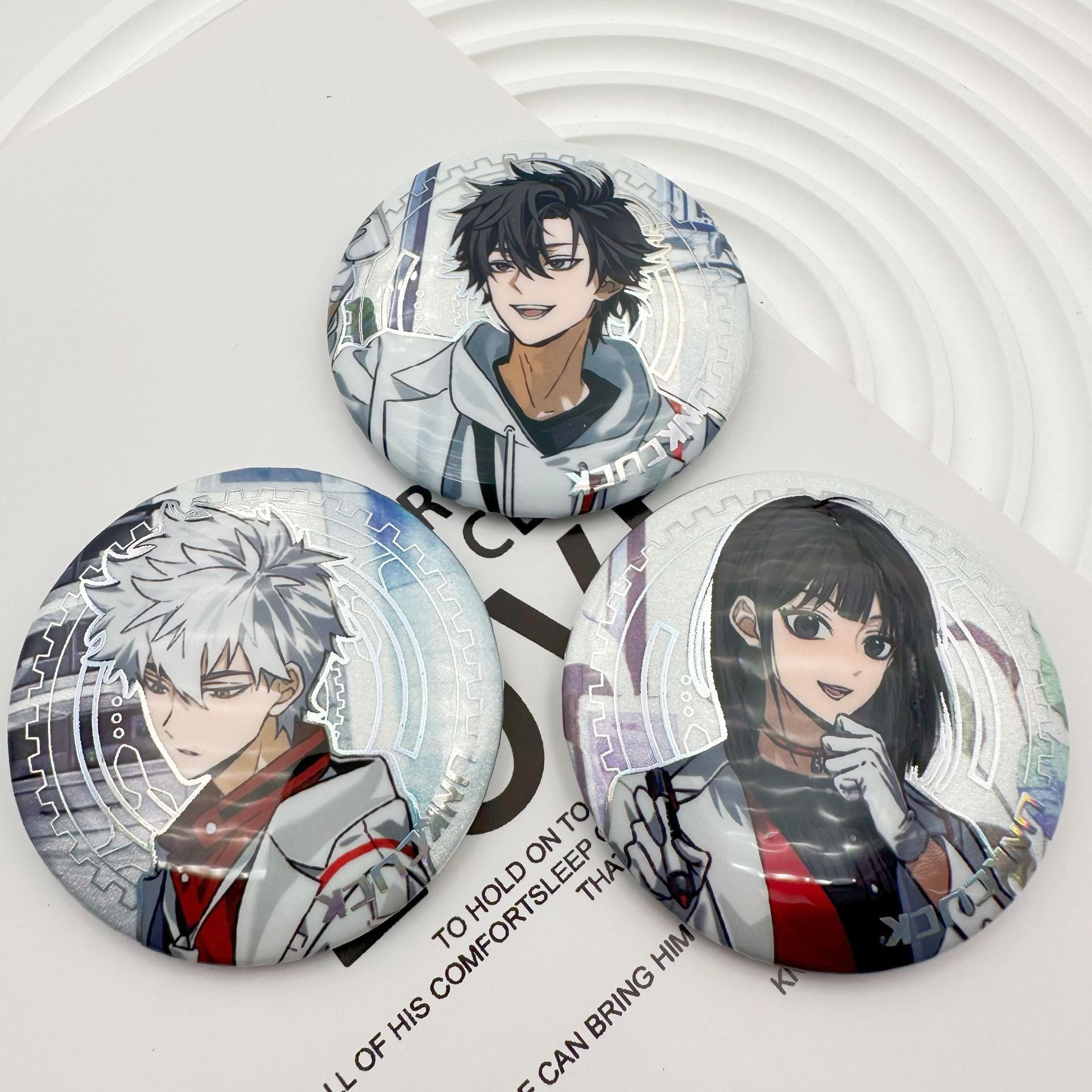 时光人同人周边二次元胸章吧唧动漫人物谷子胸章书包挂件礼物