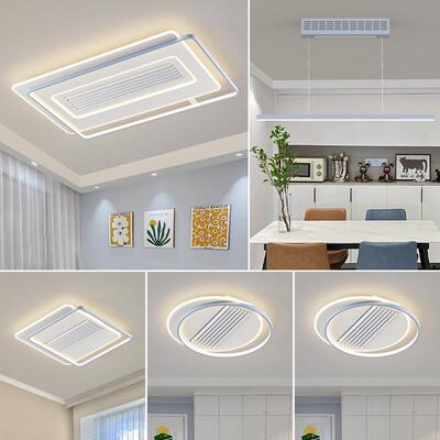 厅灯无客叶风现扇灯全光谱护眼室灯代简69185约卧大气全屋套餐组