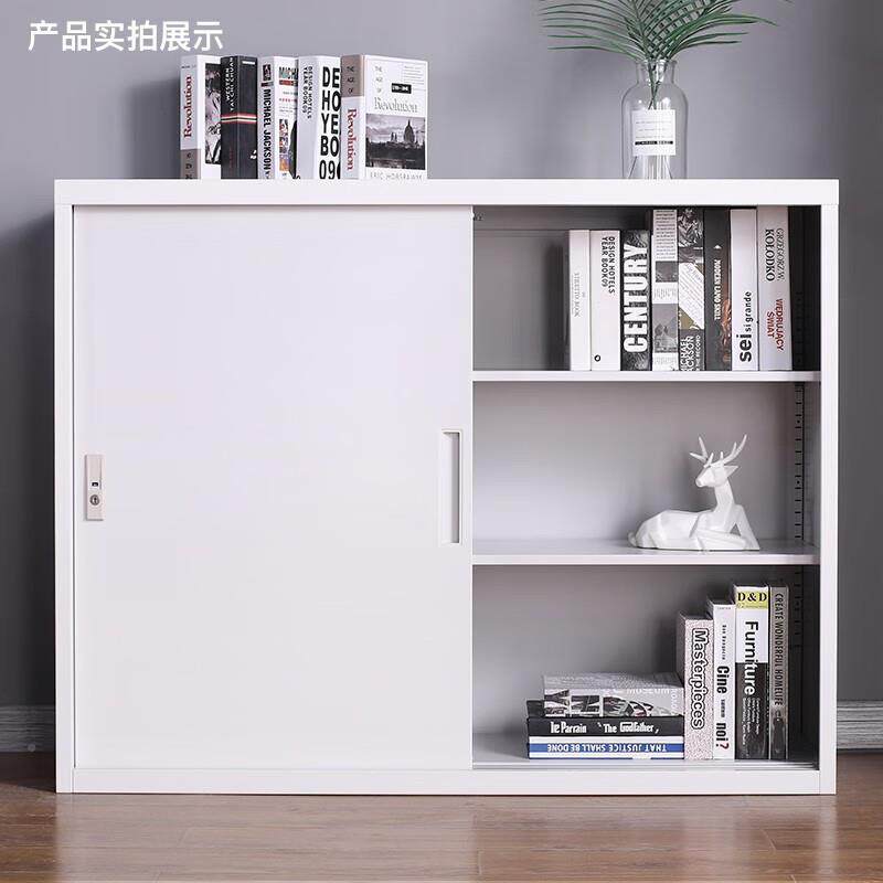 小型对门铁皮文件柜 钢制带锁多CF-2105凭层资料矮柜证档案柜具储