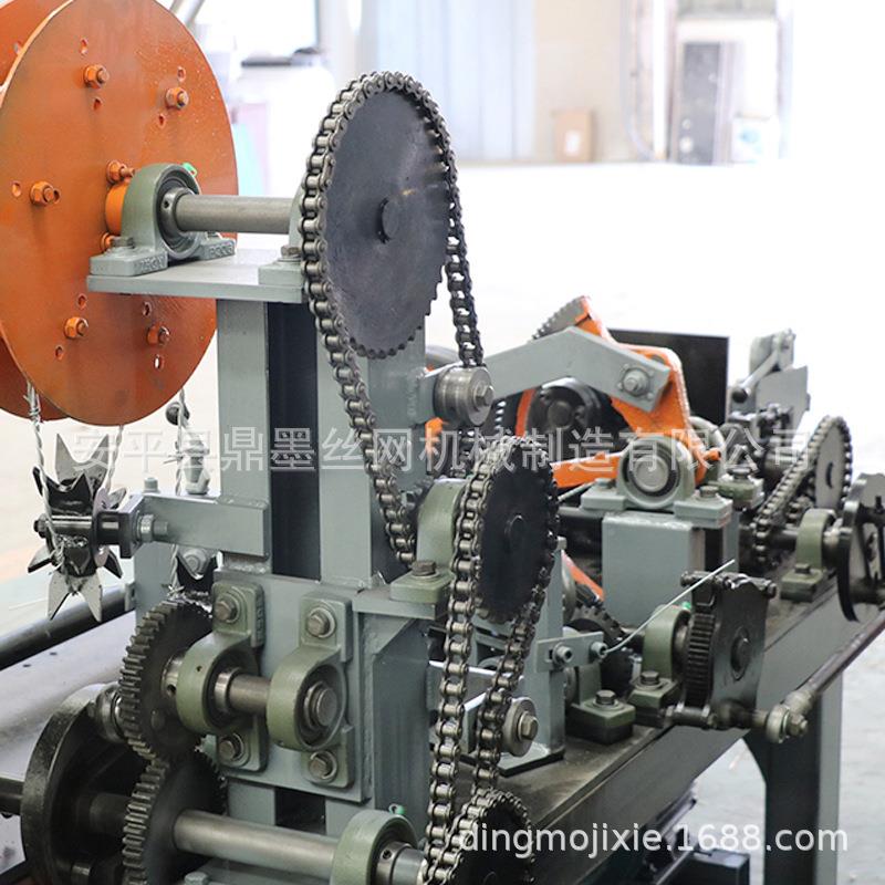 全自动单双股反机拧防爬机刺丝护栏网铁丝编织机刺绳拉丝刺绳正机