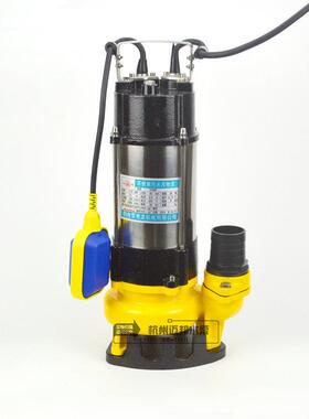 潜V8不锈钢污水泵带浮球全0自动220V抽水1泵家用排污V180 V25水水