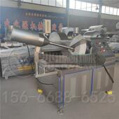 水饺馅料高速斩拌锅 餐肉根全套加工125机器 湾烤肠台蔬菜碎午菜