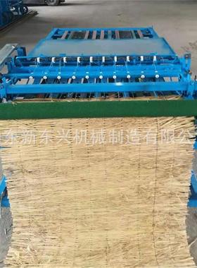 电动草帘棚帘机XIB 大草编机织 全自动芦苇草苫机