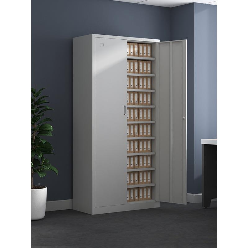 广西南带锁铁皮文档件柜资材料案宁柜办公室WJGDF-00钢制文件柜料