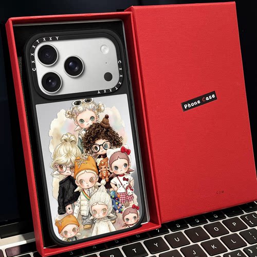 【C家】嘎姐穿搭合集莫莉拍立得磁吸MagSafe适用苹果17/16proMax手机壳iPhone15防摔16pro保护套13/14镜面Air