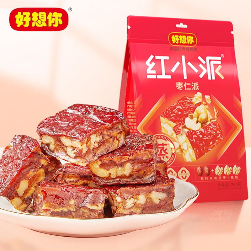 好想你枣夹核桃河南郑州红小派