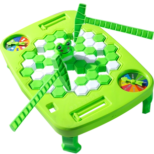 敲冰块拯救企鹅破冰玩具男孩儿童女孩益智思维训练4岁6专注力桌游