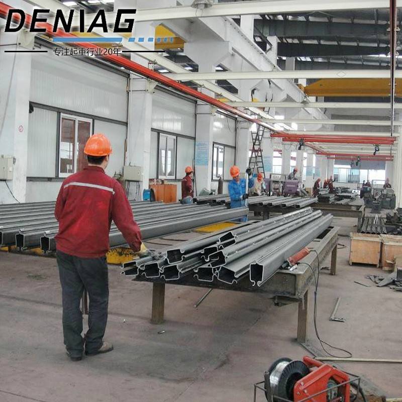 铝合金导轨电动葫芦kbk轨道柔性起重机电动刚性悬挂单梁轨道