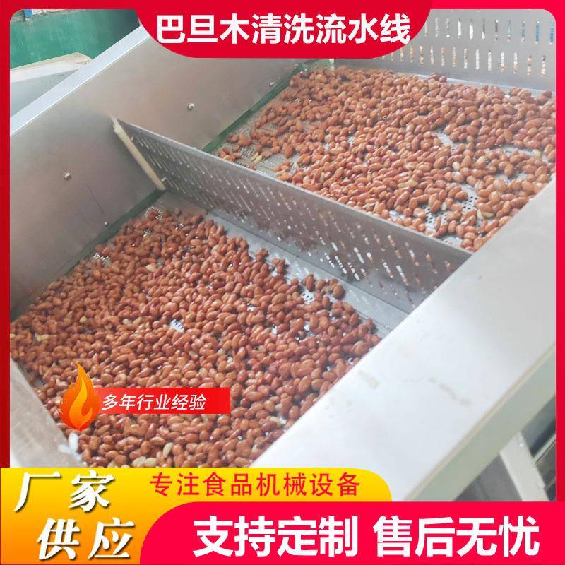 定制干果气泡清洗风干线无花果干鼓泡翻浪清洗机核桃仁气泡清洗机