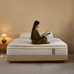 艾比利潘多拉弹簧床垫可拆装0胶可调节软硬适中护脊席梦思分体式