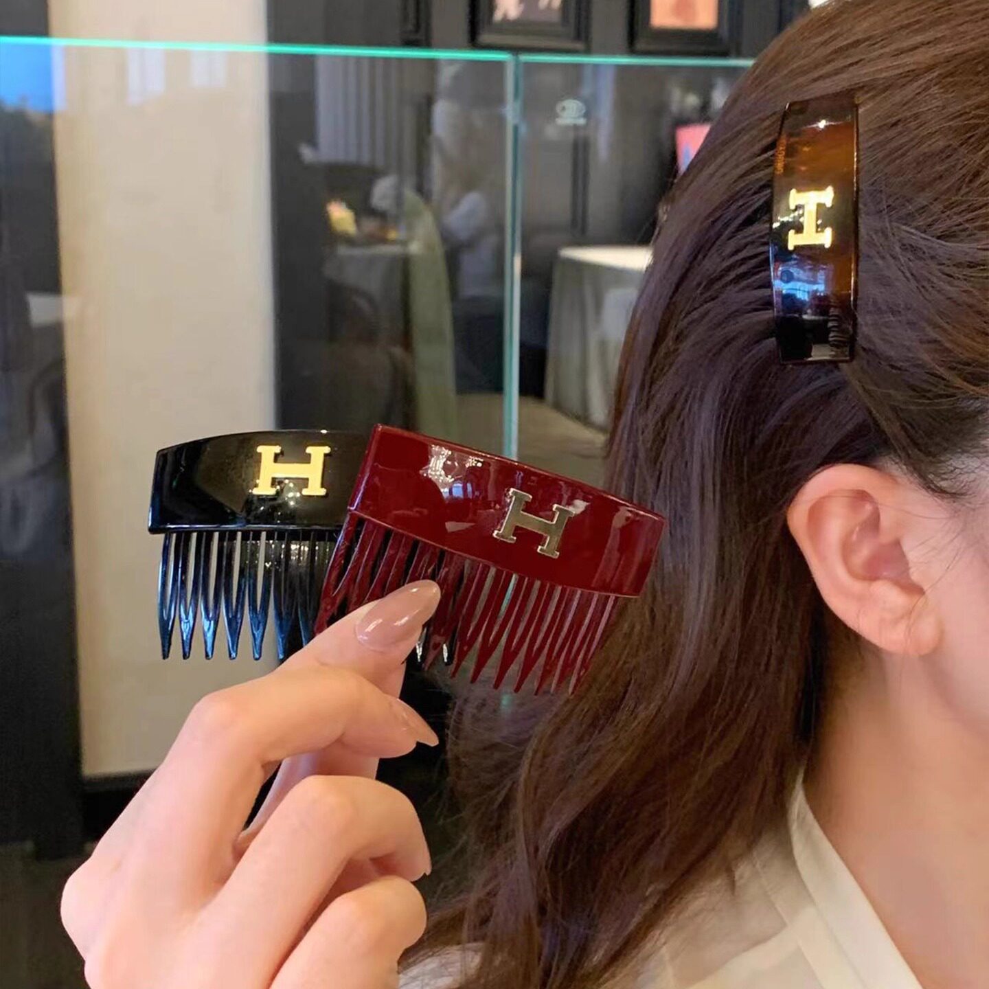 简约韩系倒插梳轻松get多种发型 拒绝披头散发！手残党也能get！