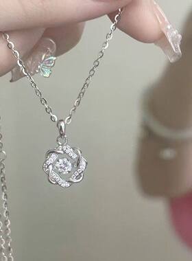 灵动八芒星项链女ins简约轻奢气质高级小众设计吊坠锁骨链