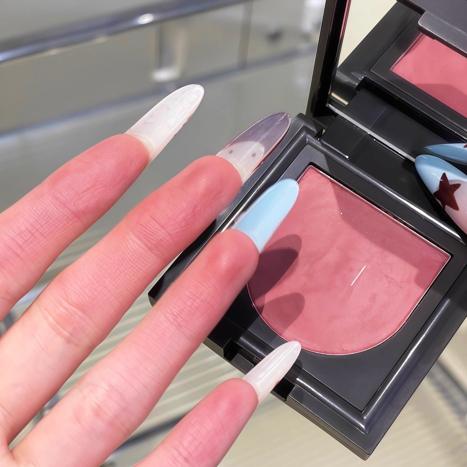 血色玫瑰红茶色！腮红膏2025新款爆款收缩色日常淡妆裸色粉色好用,彩妆/香水/美妆工具,卧蚕笔,淘宝优惠券,粉丝福利购,淘宝优惠卷